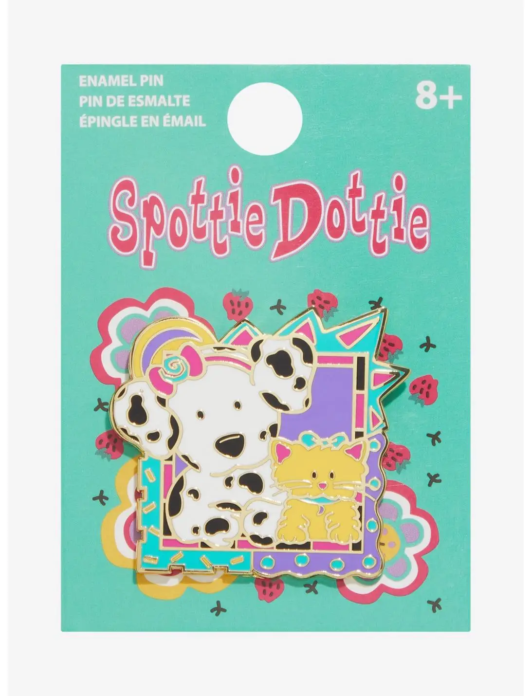 Sanrio Spottie Dottie & Sassy Shapes Enamel Pin