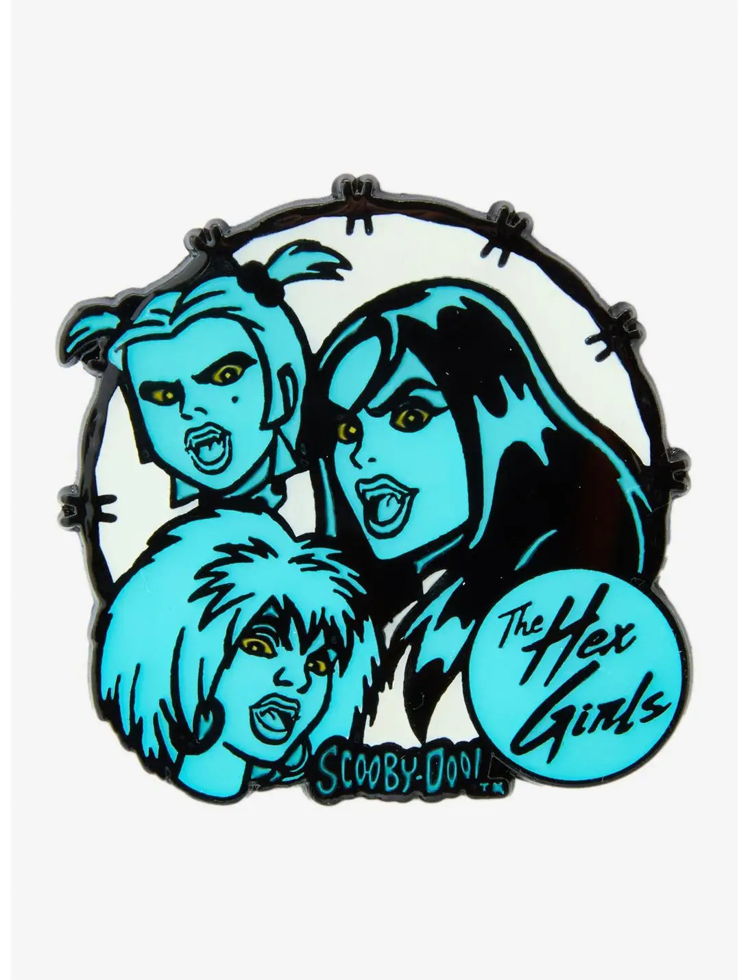 Scooby-Doo! Hex Girls Glow-in-the-Dark Enamel Pin — BoxLunch Exclusive