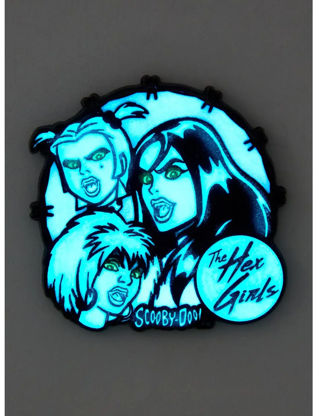 Scooby-Doo! Hex Girls Glow-in-the-Dark Enamel Pin — BoxLunch Exclusive