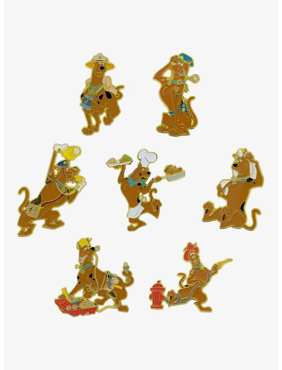 Scooby-Doo! Mystery Enamel Pin Blind Box Series 2 Pack