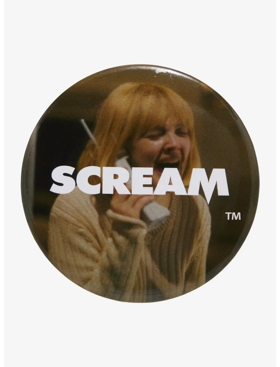 Scream Casey Becker Button Pin