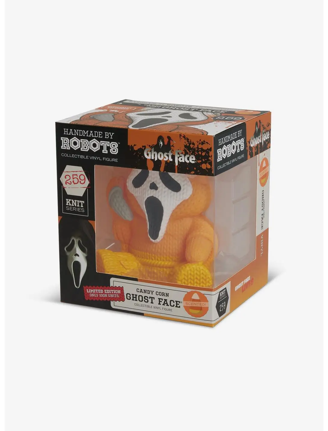 Scream Ghost Face 259 Limited Edition Candy Corn Scented Handmade by Robots Vinyl Figure