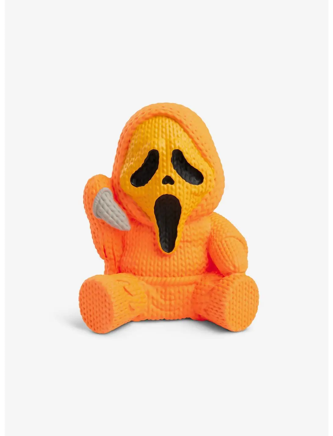 Scream Ghost Face 264 Limited Edition Pumpkin Orange Glow In The Dark Handmade by Robots Vinyl Figure