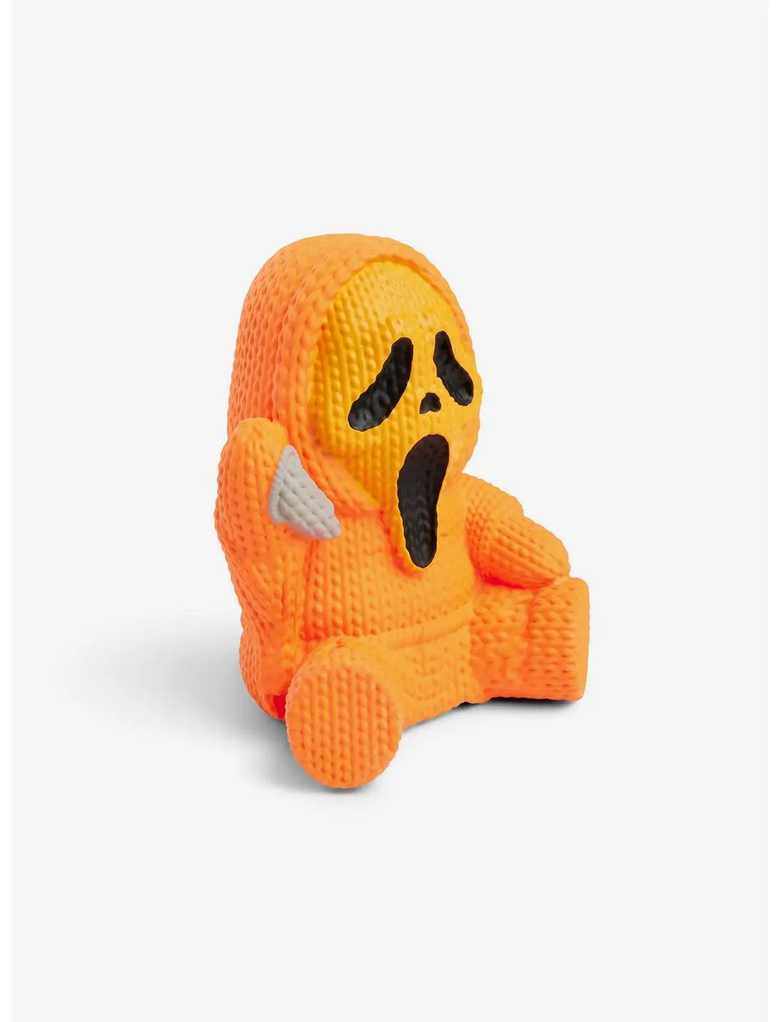 Scream Ghost Face 264 Limited Edition Pumpkin Orange Glow In The Dark Handmade by Robots Vinyl Figure