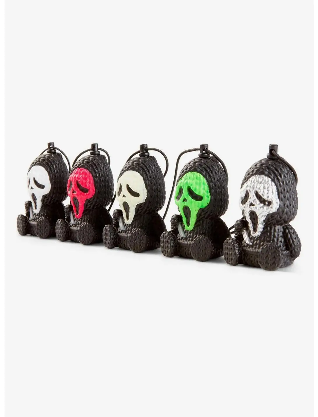 Scream Ghost Face Micro Charms Handmade By Robots Vinyl Set