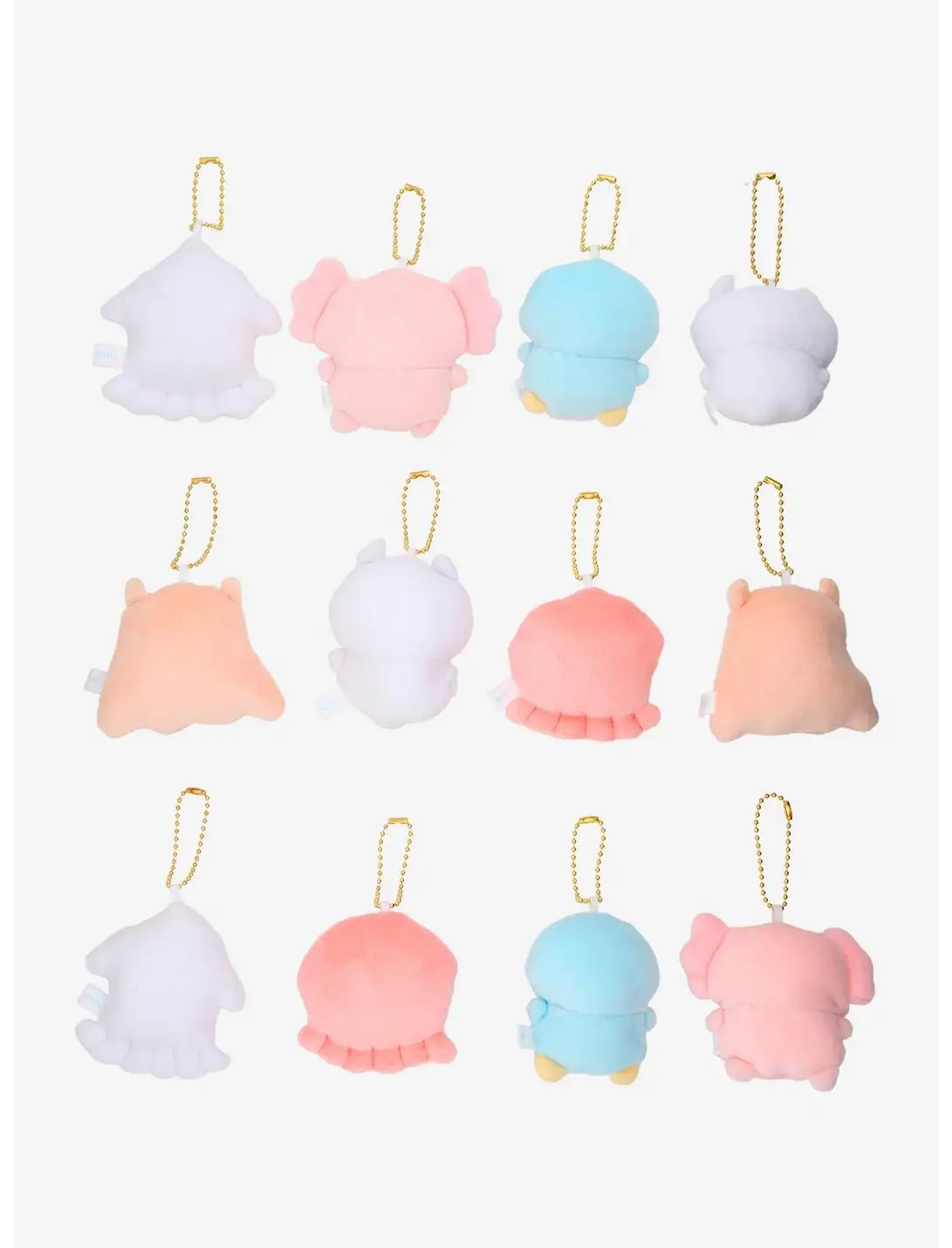 Sea Animals Blind Assorted Plush Keychain