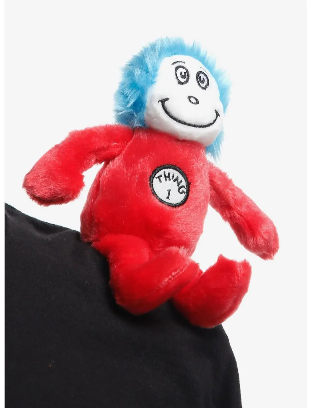 Shoulderkins Dr. Seuss The Cat in the Hat Thing 1 Magnetic 7 Inch Shoulder Sitting Plush