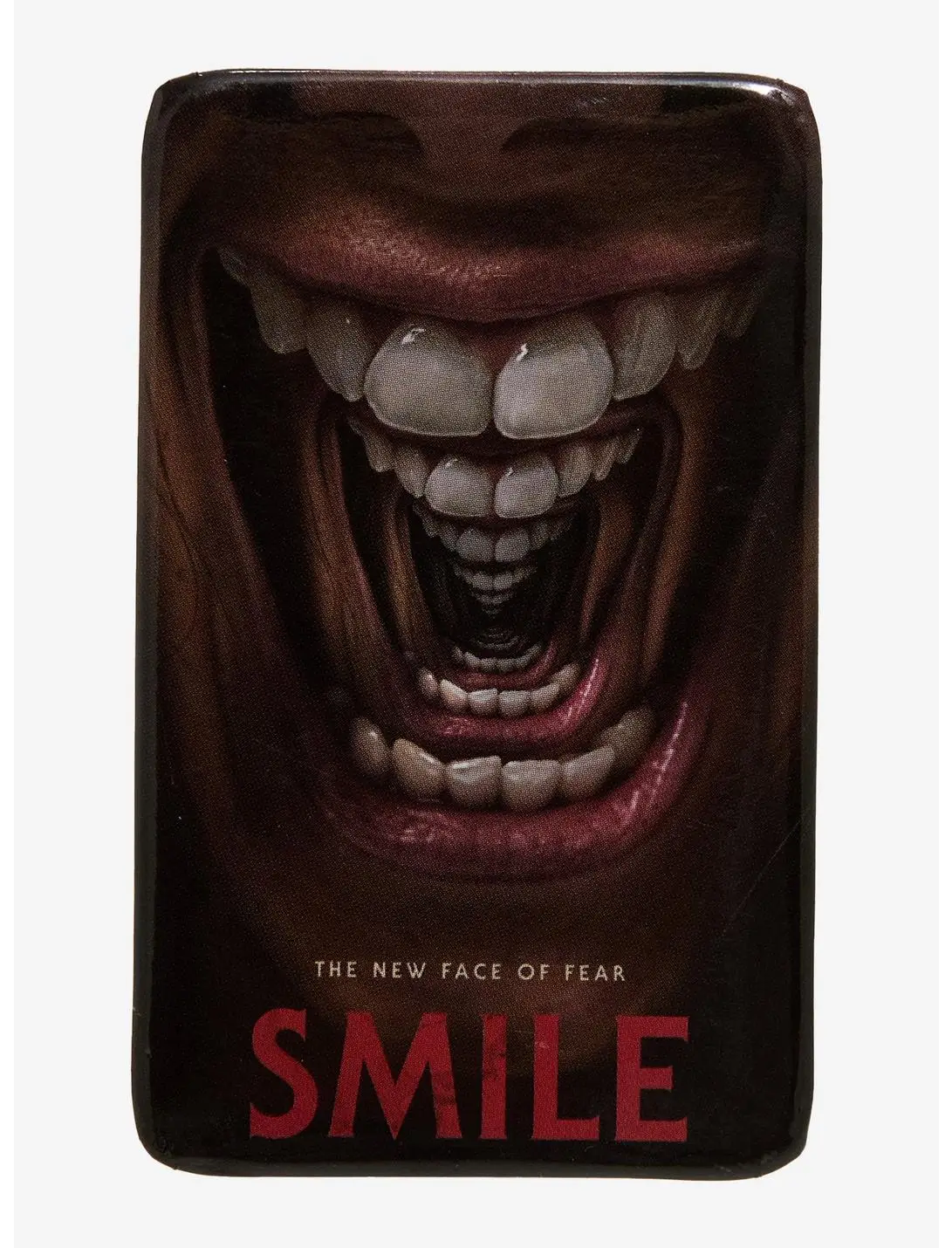 Smile Movie Poster Rectangle Button Pin
