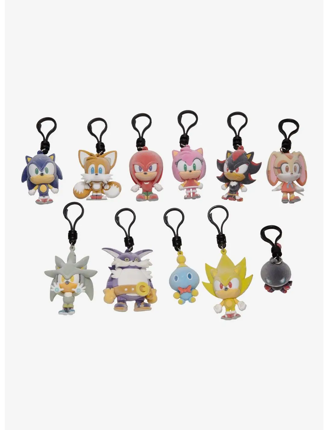 Sonic the Hedgehog Series 5 Figural Flocked Blind Bag Clip
