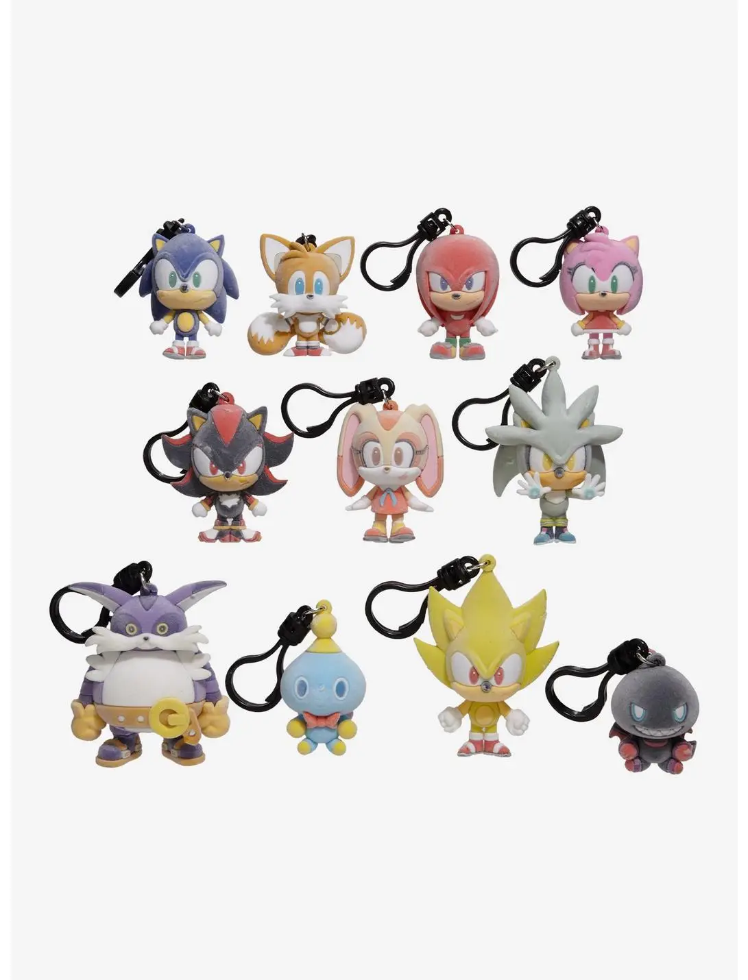Sonic the Hedgehog Series 5 Figural Flocked Blind Bag Clip