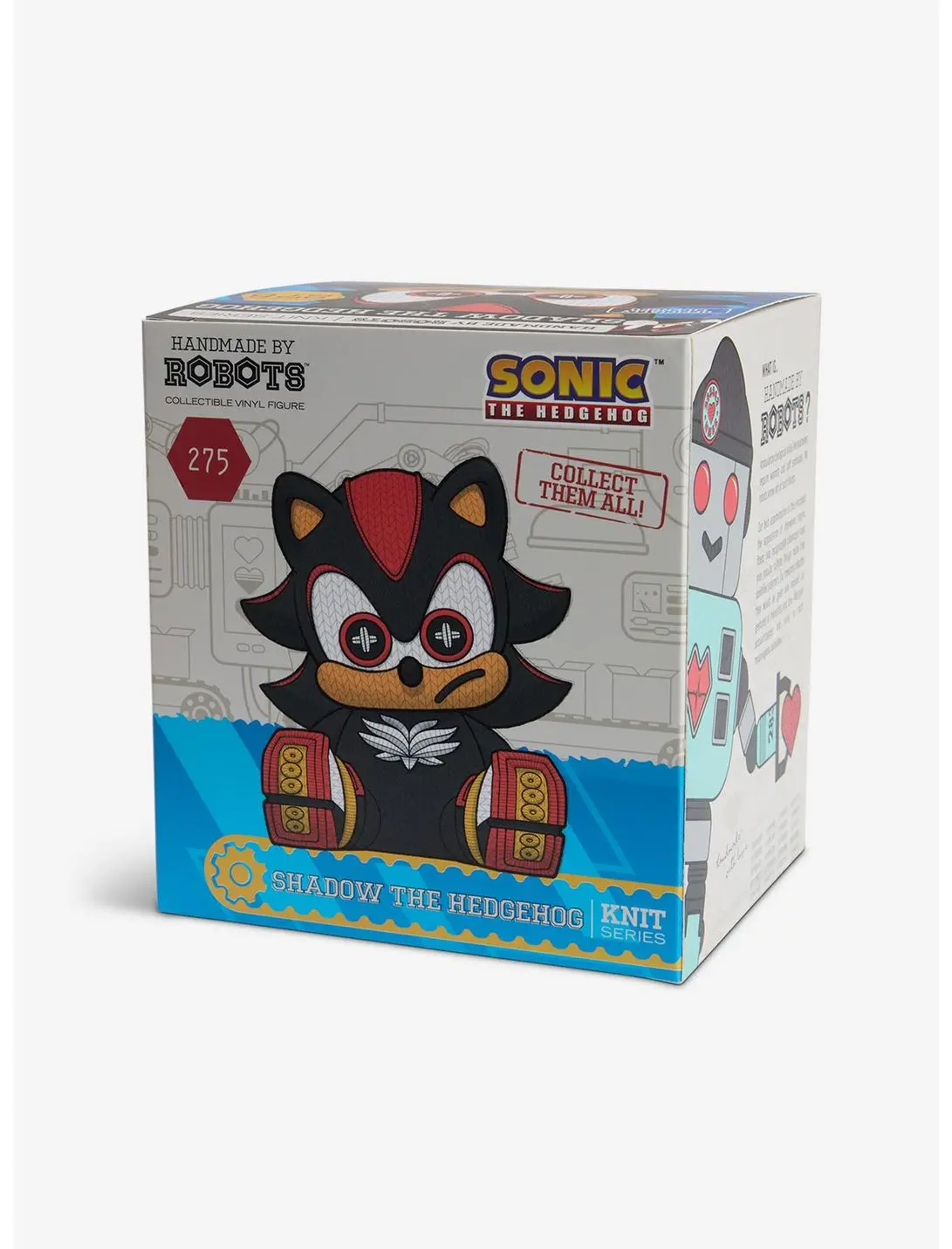 Sonic The Hedgehog Shadow Handmade By Robots Vinyl Figure