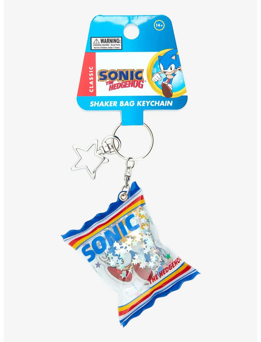 Sonic the Hedgehog Shaker Bag 3D Keychain