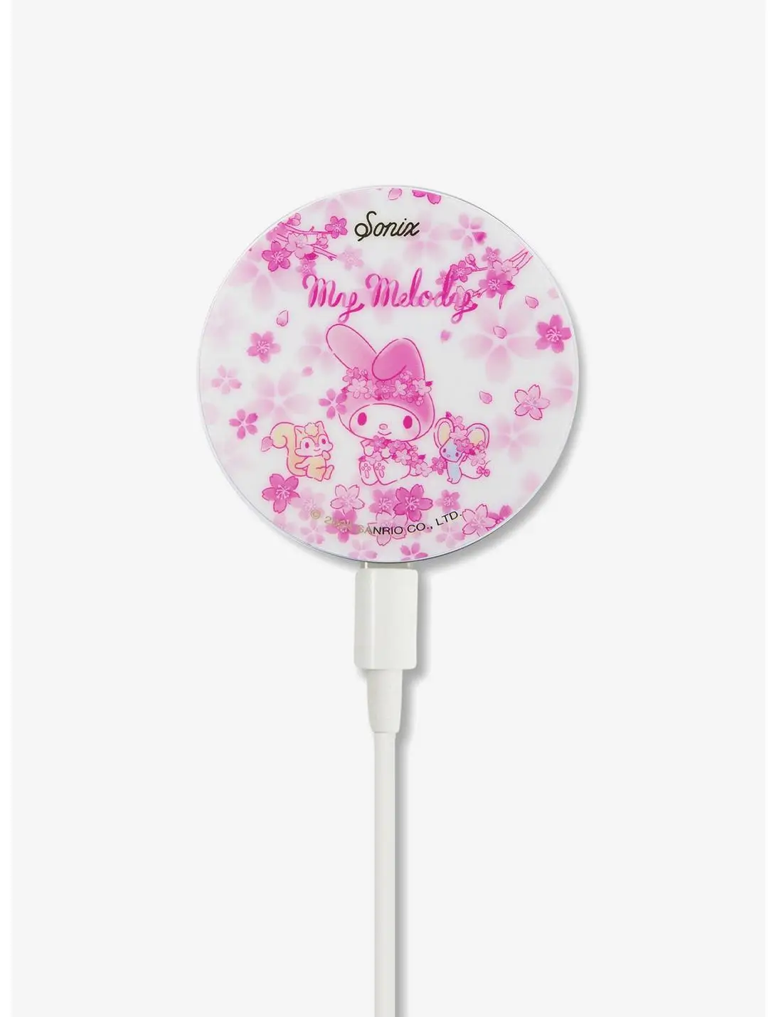 Sonix x My Melody Sakura Pink Magnetic Link Wireless Charger
