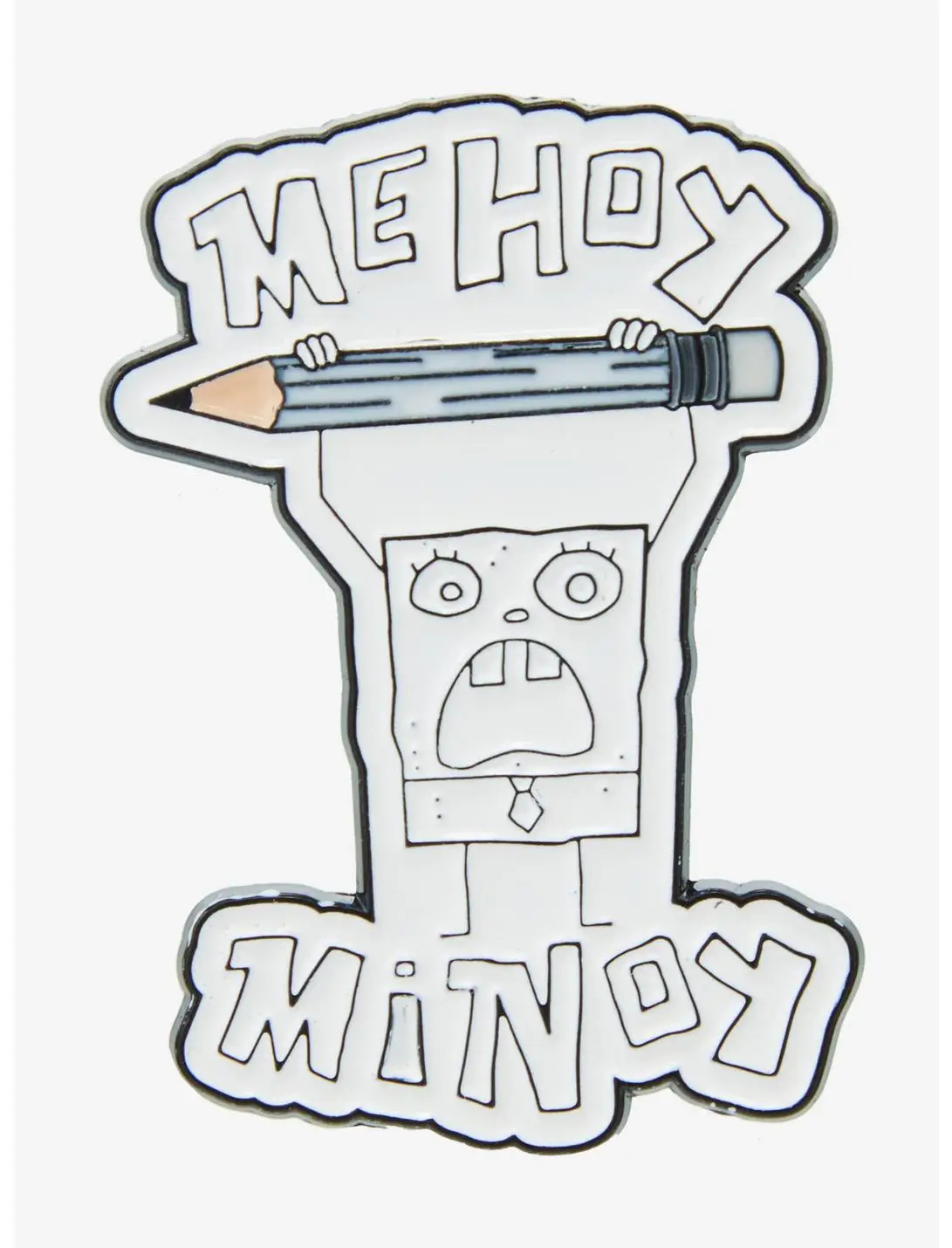 SpongeBob SquarePants DoodleBob UV Light Reactive Enamel Pin