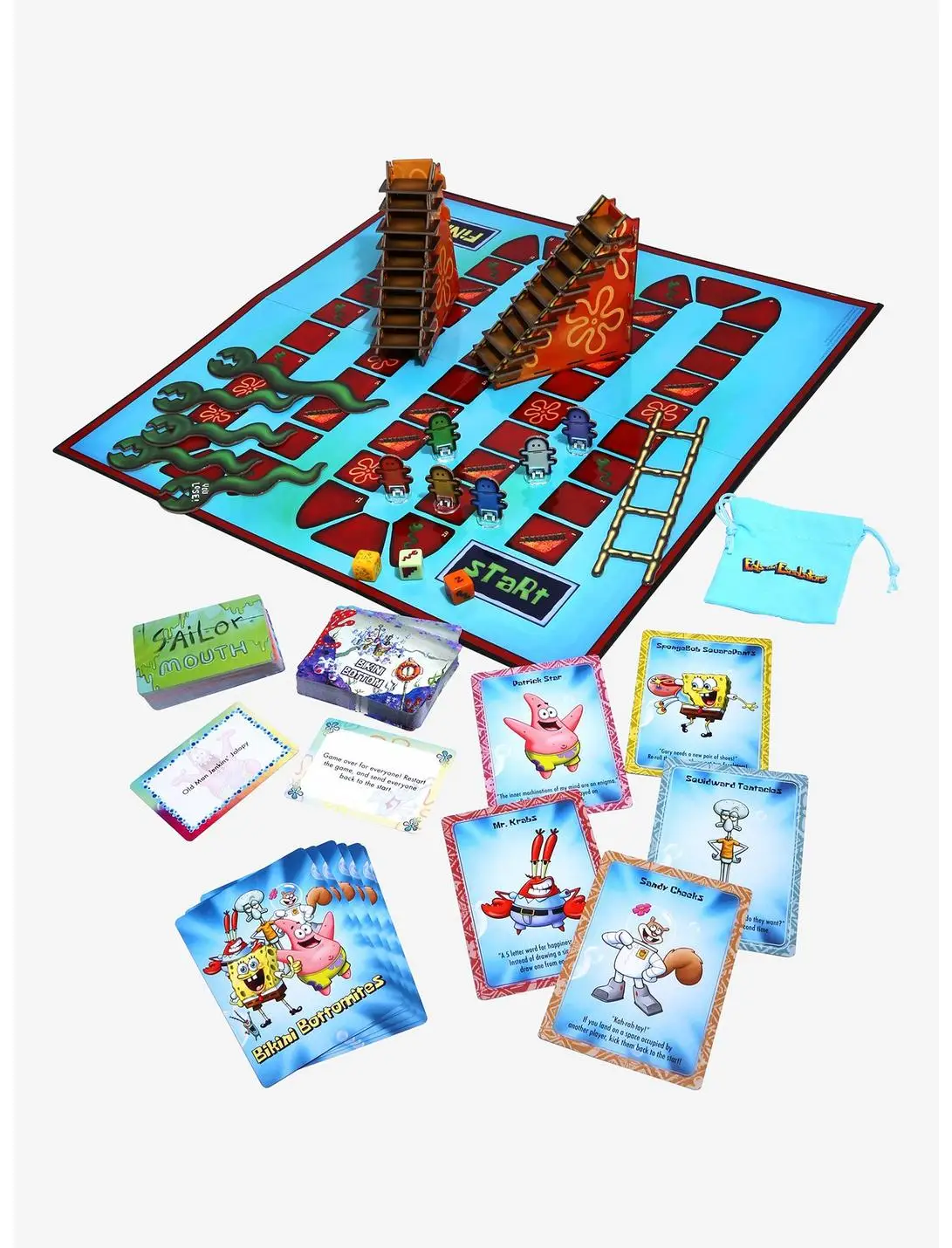 SpongeBob SquarePants Eels and Escalators The Board Game