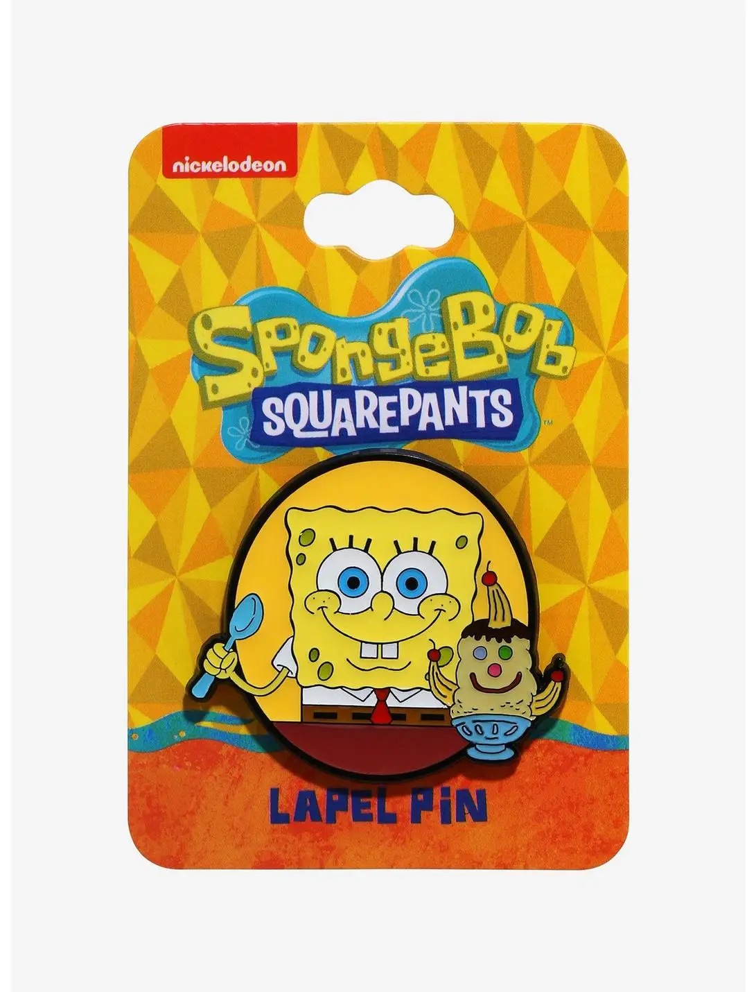 SpongeBob SquarePants Ice Cream Sundae Enamel Pin — BoxLunch Exclusive