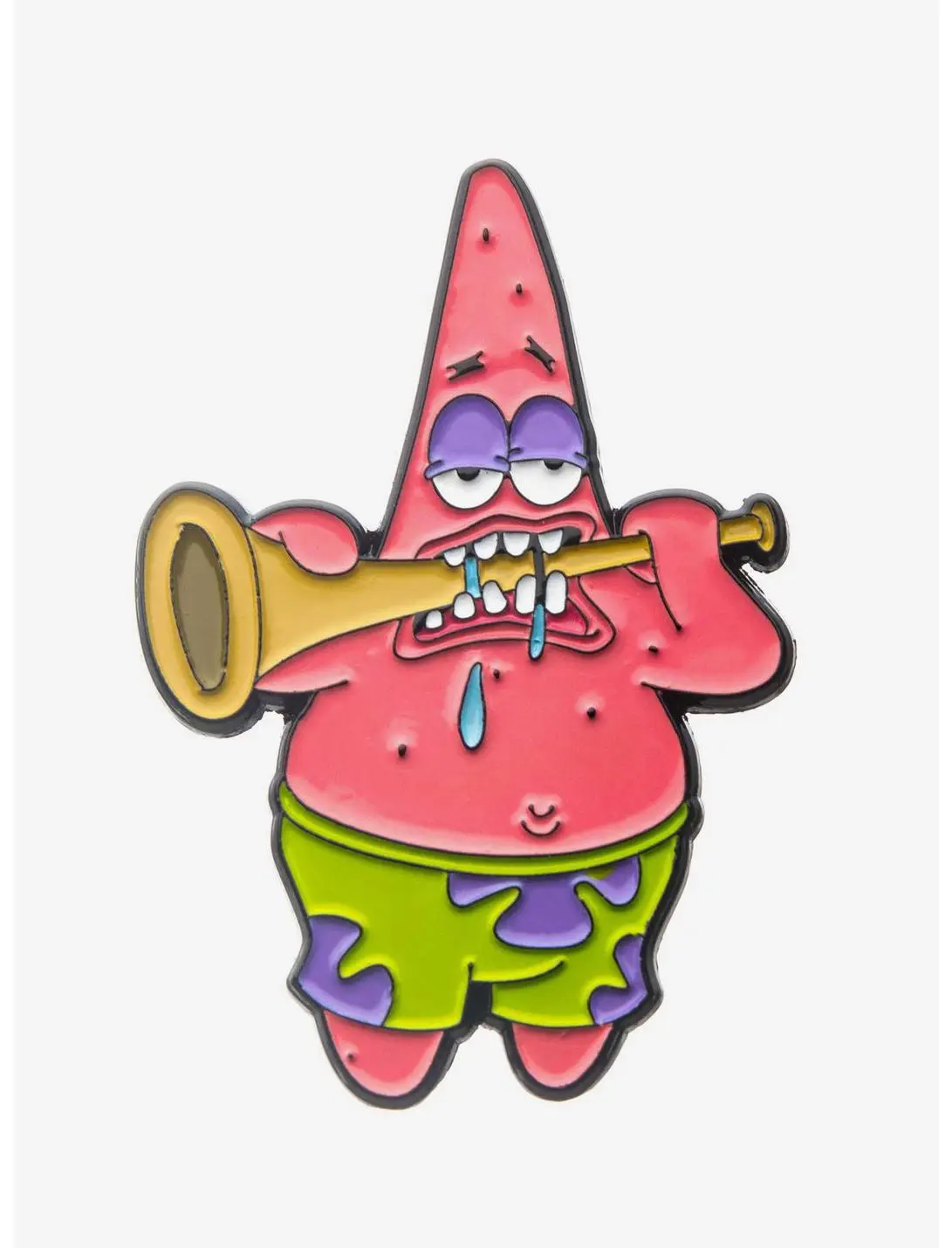 Spongebob Squarepants Patrick Inside The Trombone Pin