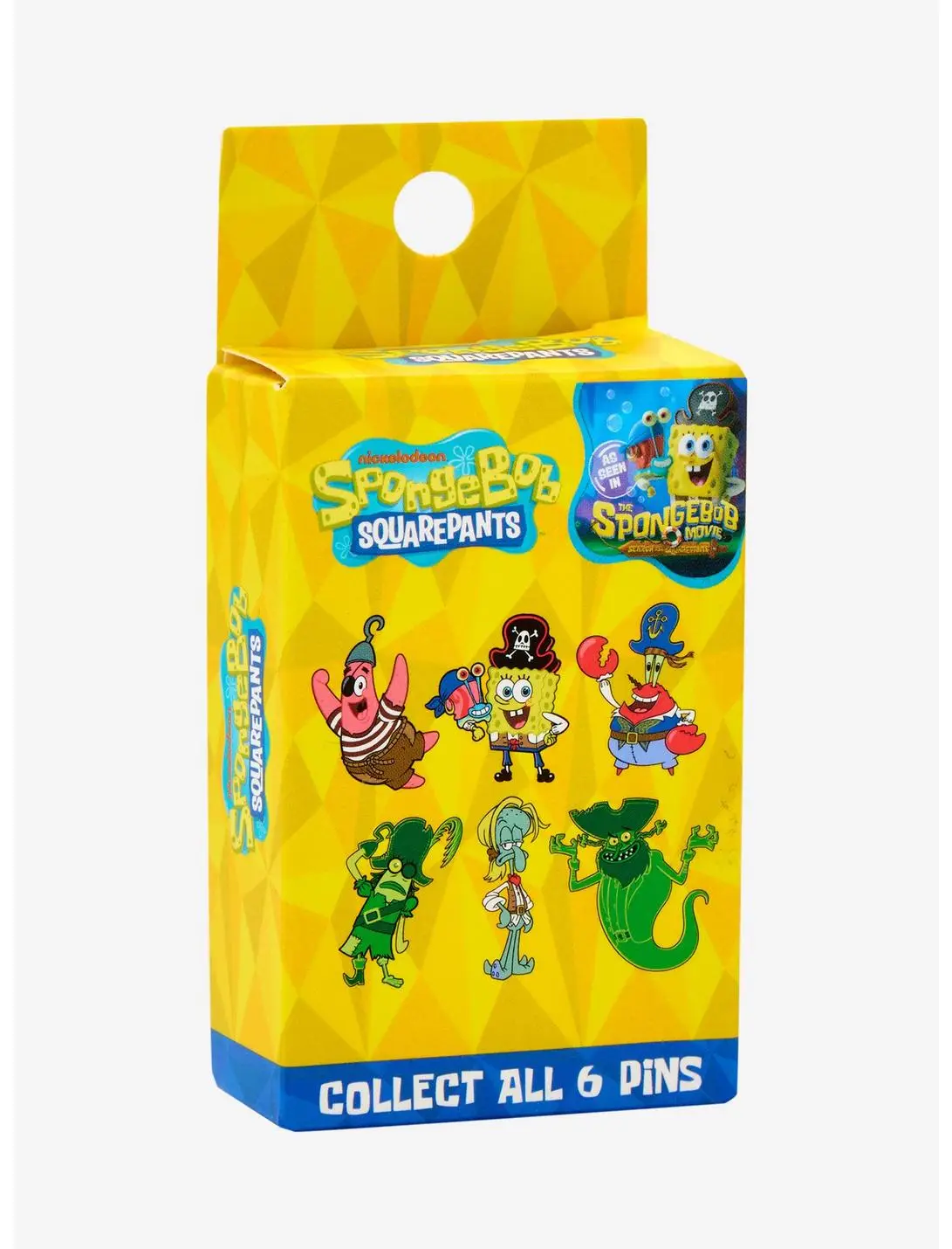 SpongeBob SquarePants The SpongeBob Movie Pirates Blind Box Enamel Pin - BoxLunch Exclusive