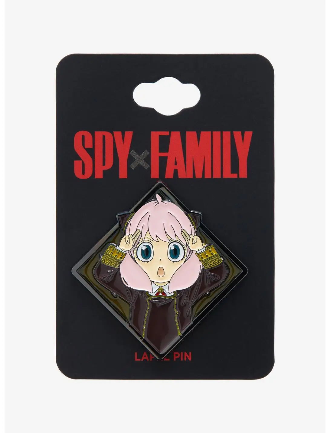 Spy x Family Anya Stained Glass Diamond Portrait Enamel Pin - BoxLunch Exclusive