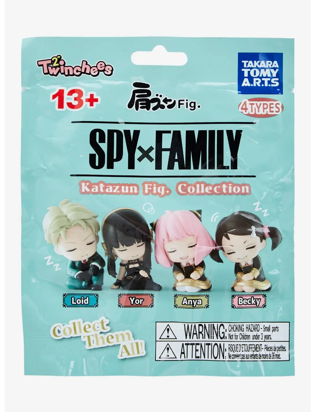 Spy x Family Sitting & Sleeping Gachapon Blind Box Figure