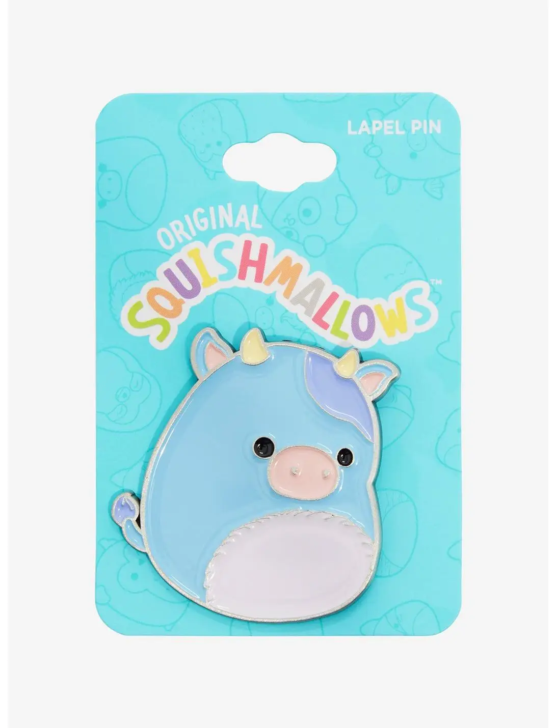 Squishmallows Clayton the Cow Enamel Pin - BoxLunch Exclusive