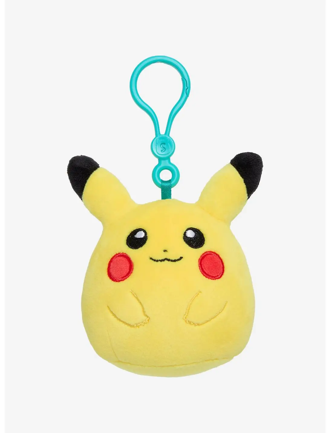 Squishmallows Pokémon Pikachu Plush Bag Clip