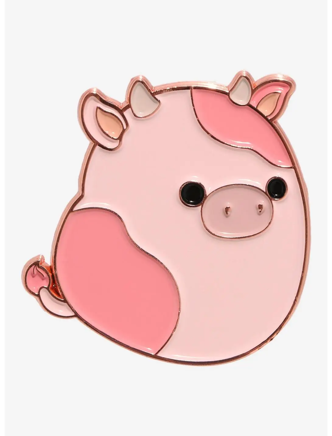 Squishmallows Reshma the Pink Cow Enamel Pin