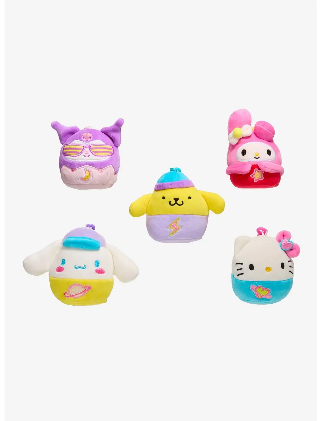 Squishmallows Sanrio Hello Kitty and Friends Blind Assorted Plush Keychain