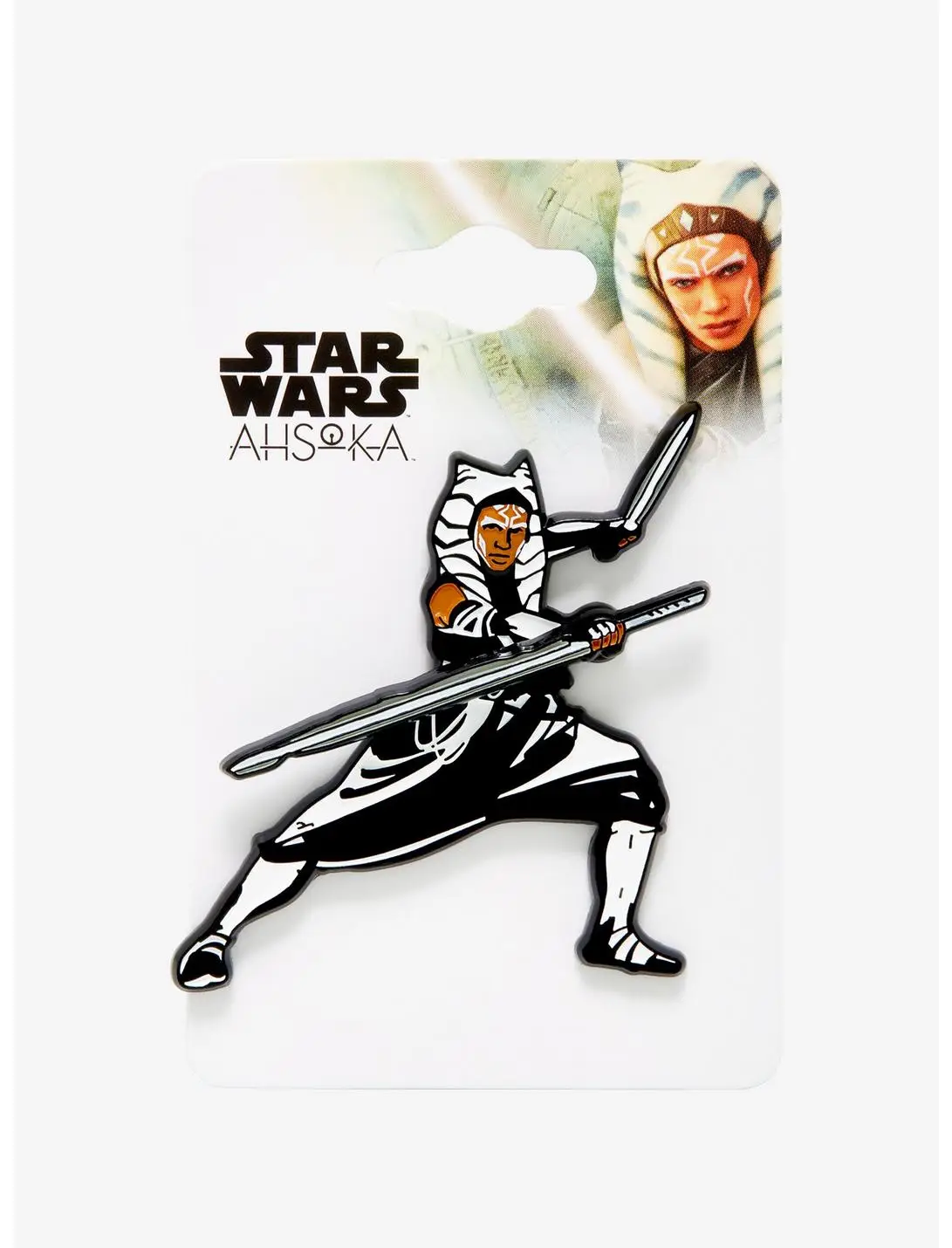 Star Wars Ahsoka Spinning Enamel Pin - BoxLunch Exclusive
