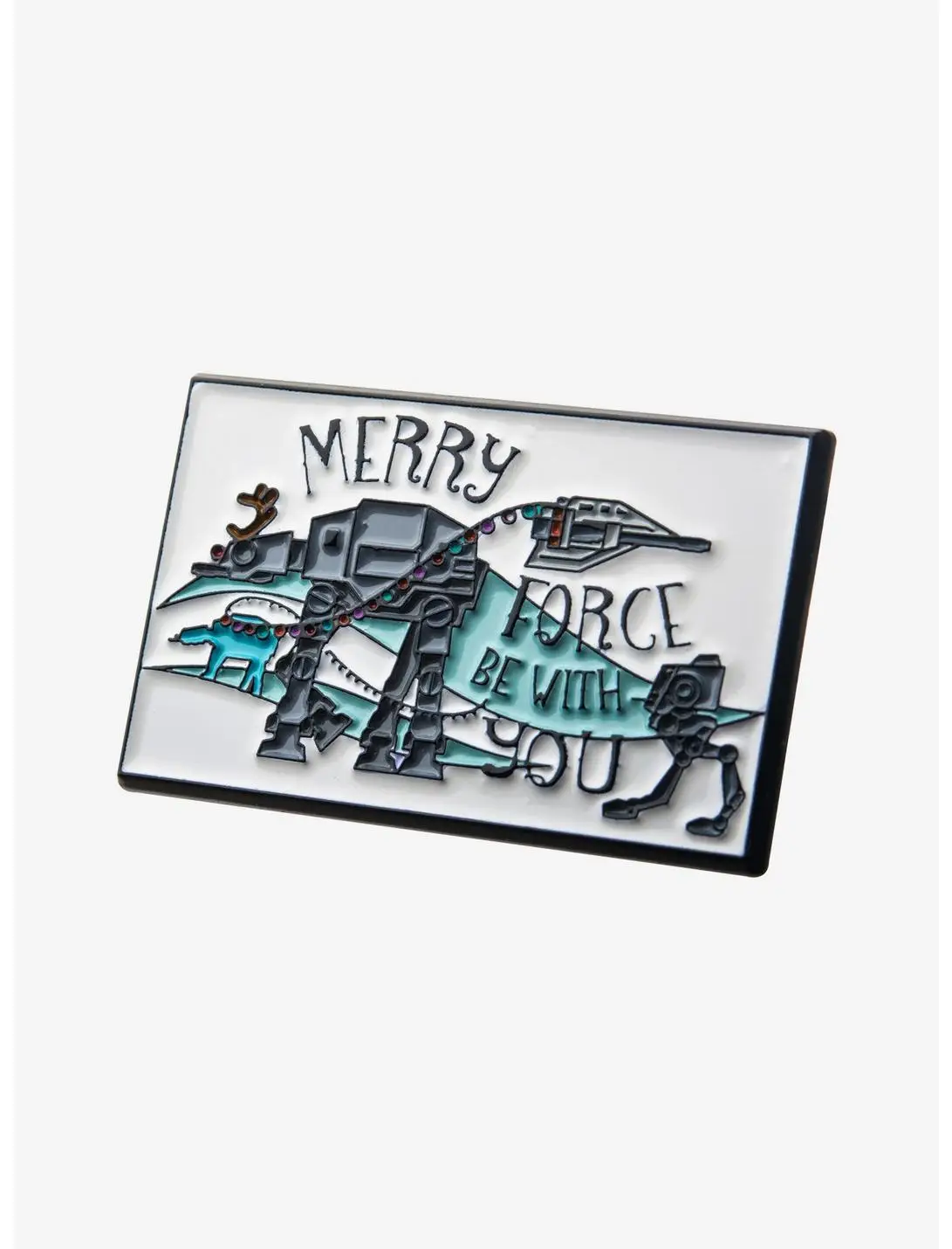 Star Wars AT-AT Christmas Lapel Pin