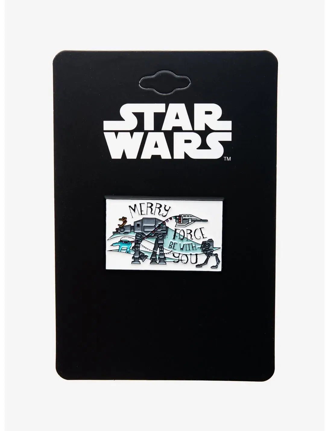 Star Wars AT-AT Christmas Lapel Pin