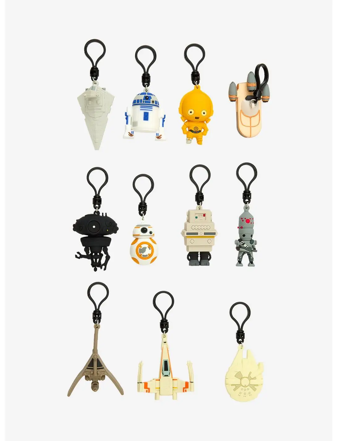 Star Wars Droids & Ships Blind Bag Figural Bag Clip