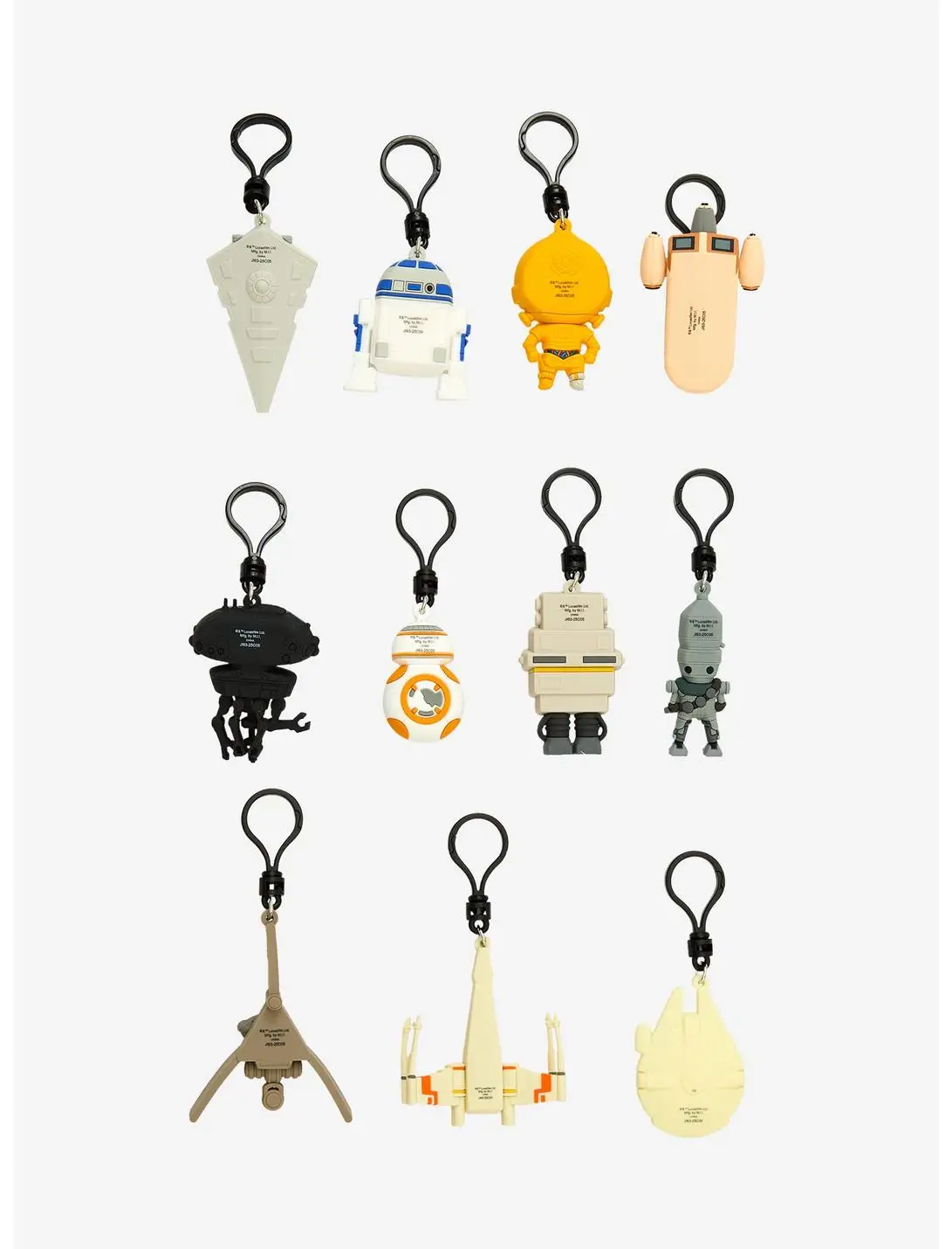 Star Wars Droids & Ships Blind Bag Figural Bag Clip