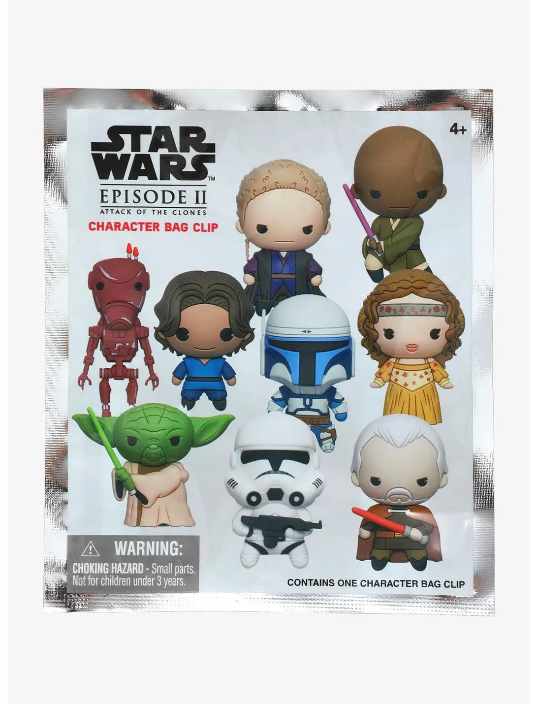 Star Wars Episode II Attack of the Clones Characters Blind Bag Figural Bag Clip