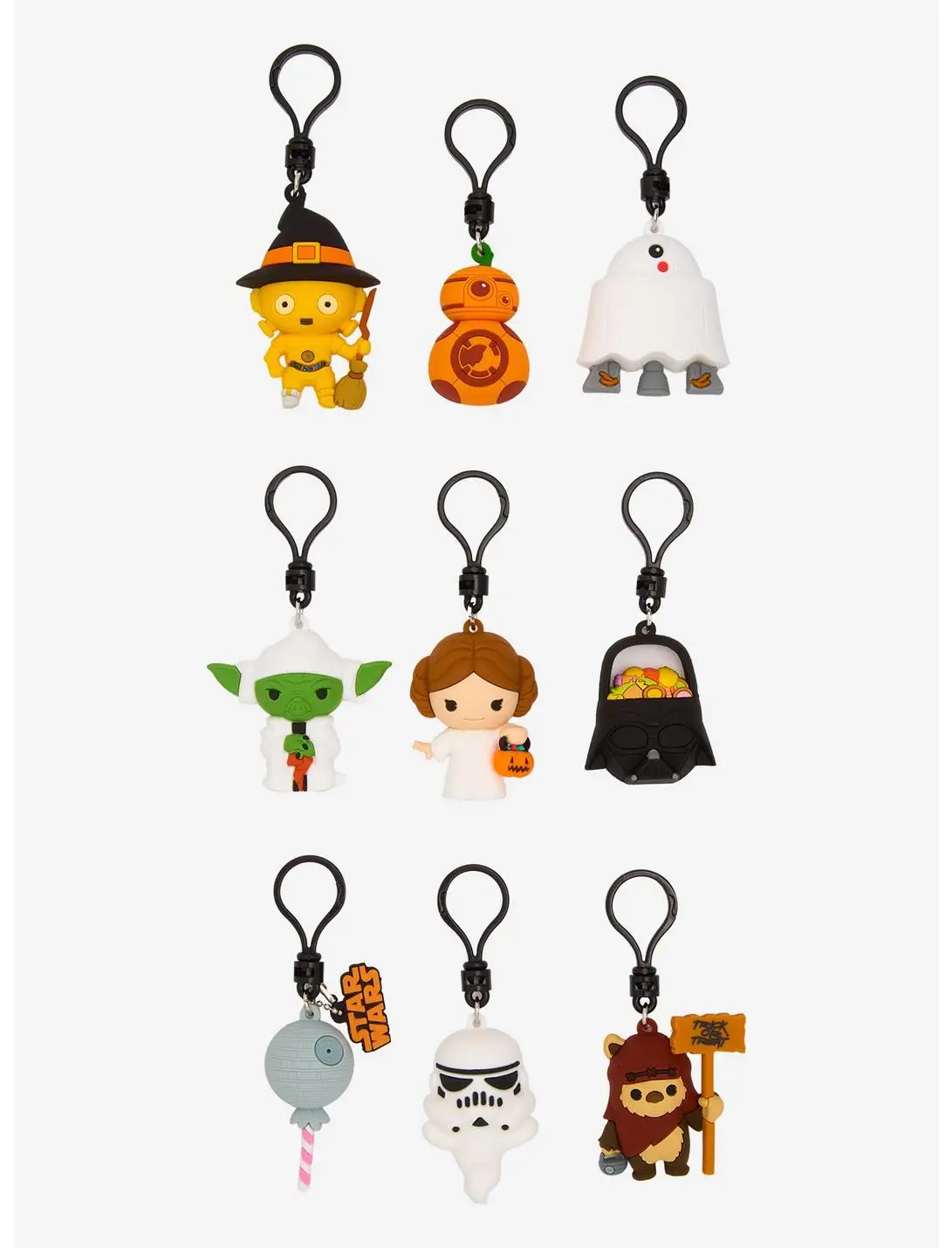 Star Wars Halloween Character Blind Bag Figural Bag Clip