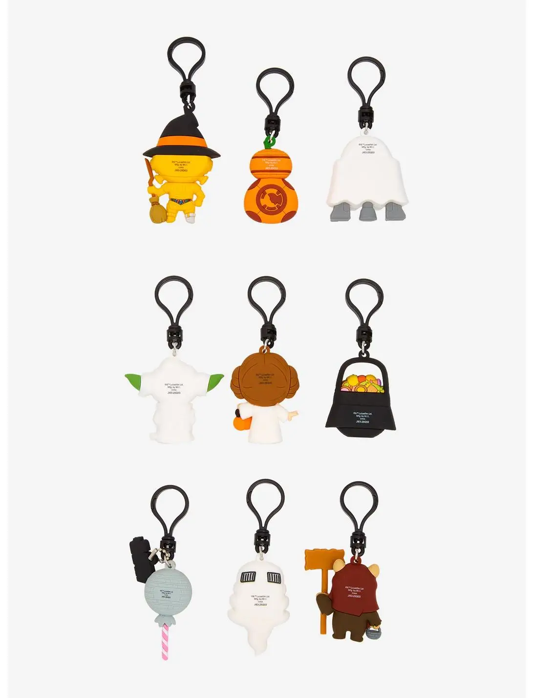 Star Wars Halloween Character Blind Bag Figural Bag Clip