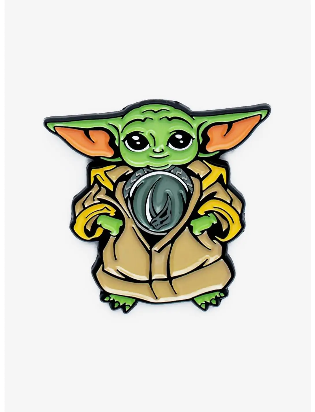 Star Wars Mandalorian 3 Grogu Mudhorn Armor Pin