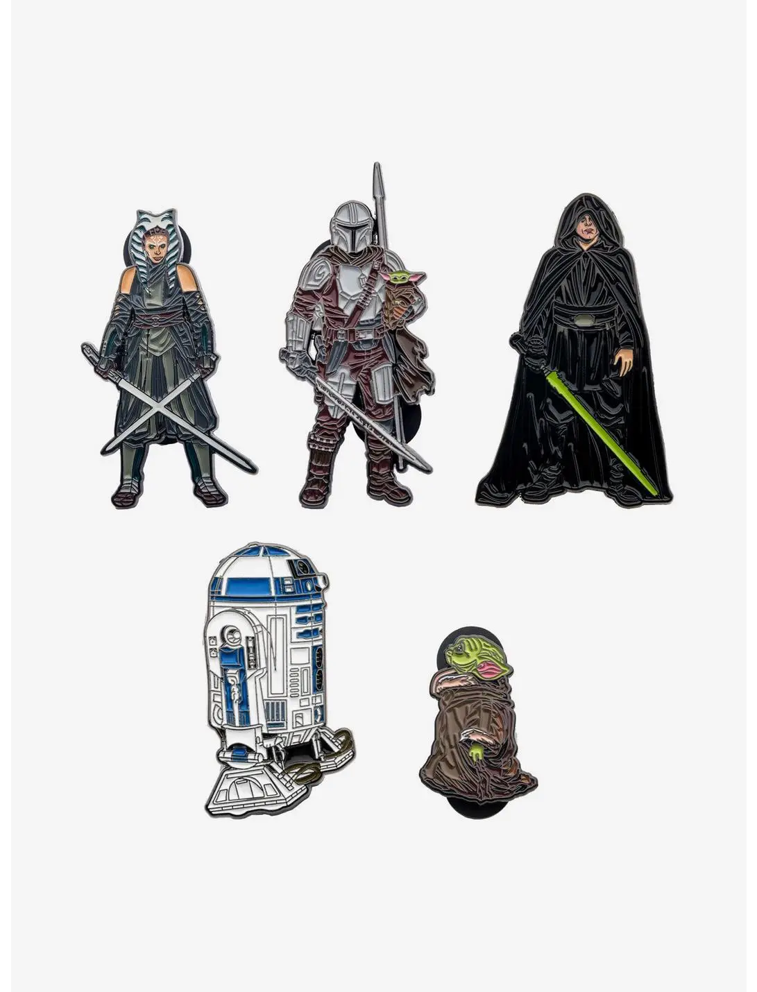 Star Wars Mandalorian 5 Pin Set