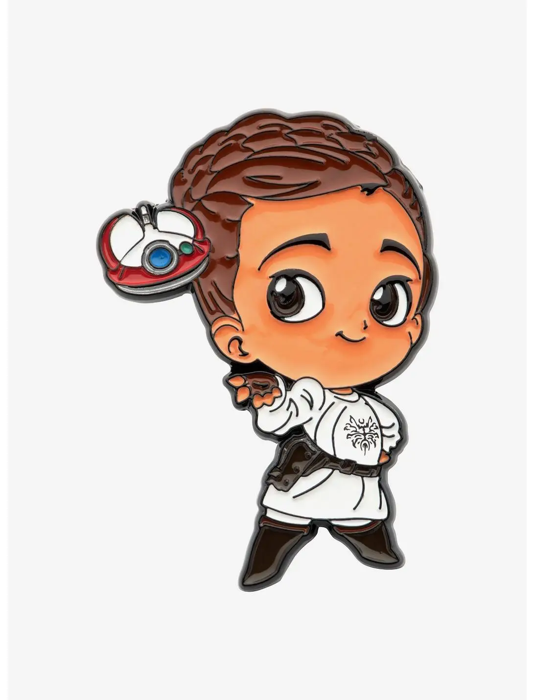 Star Wars Obi-Wan Kenobi Leia and Lola Enamel Pin