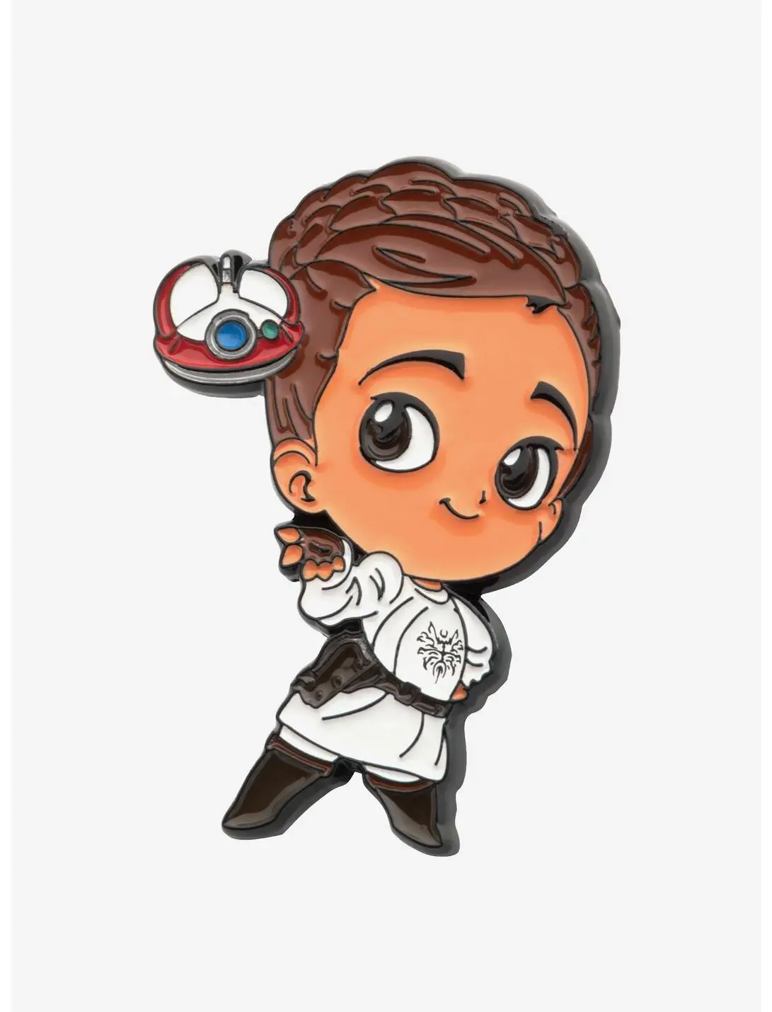 Star Wars Obi-Wan Kenobi Leia and Lola Enamel Pin