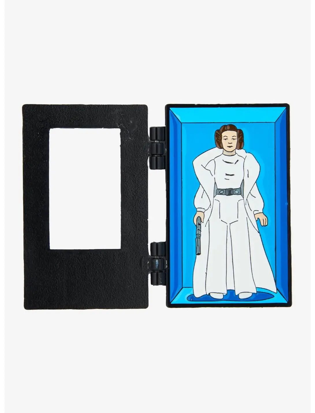 Star Wars Princess Leia Action Figure Hinged Enamel Pin - BoxLunch Exclusive