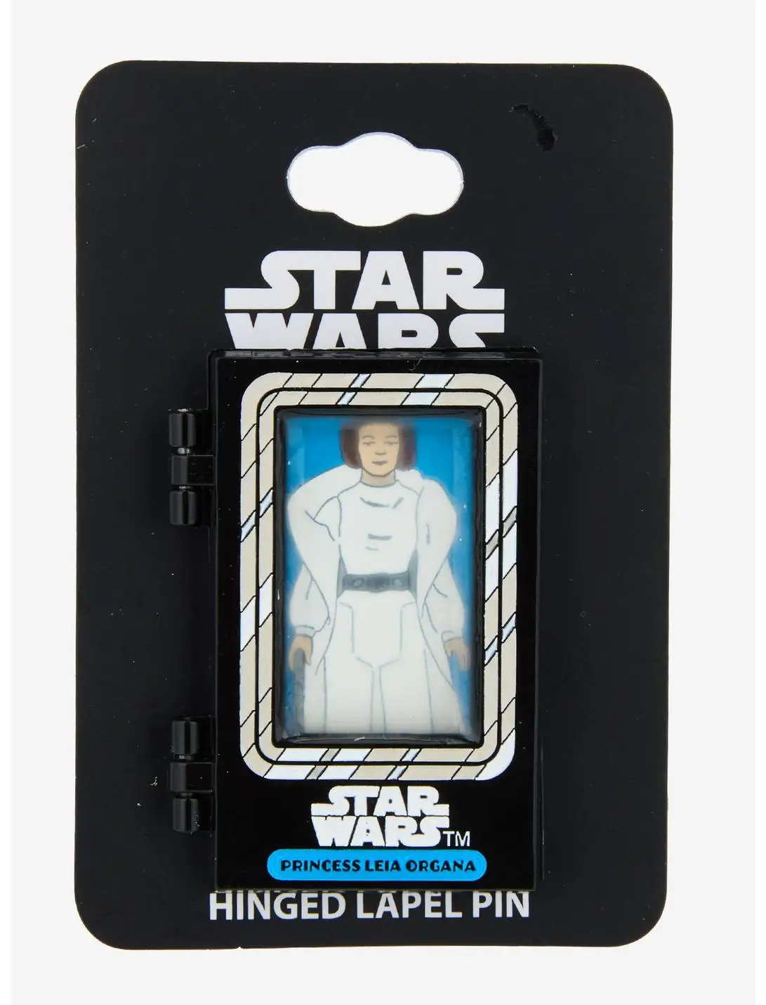 Star Wars Princess Leia Action Figure Hinged Enamel Pin - BoxLunch Exclusive