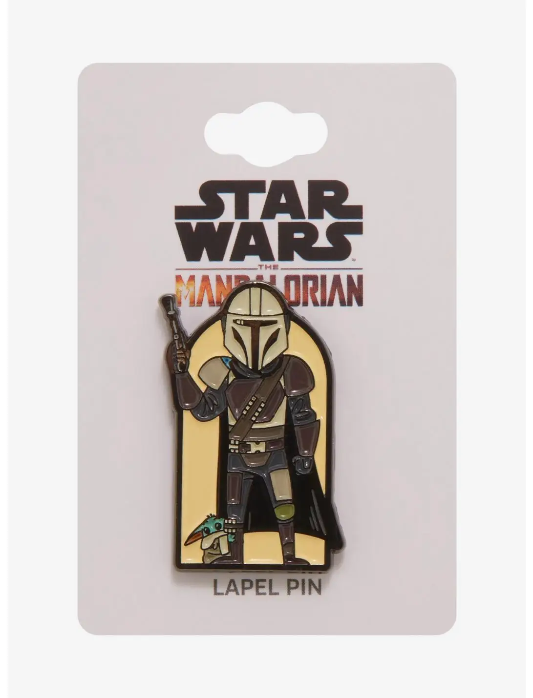 Star Wars The Mandalorian Chibi Mando & Grogu Enamel Pin - BoxLunch Exclusive