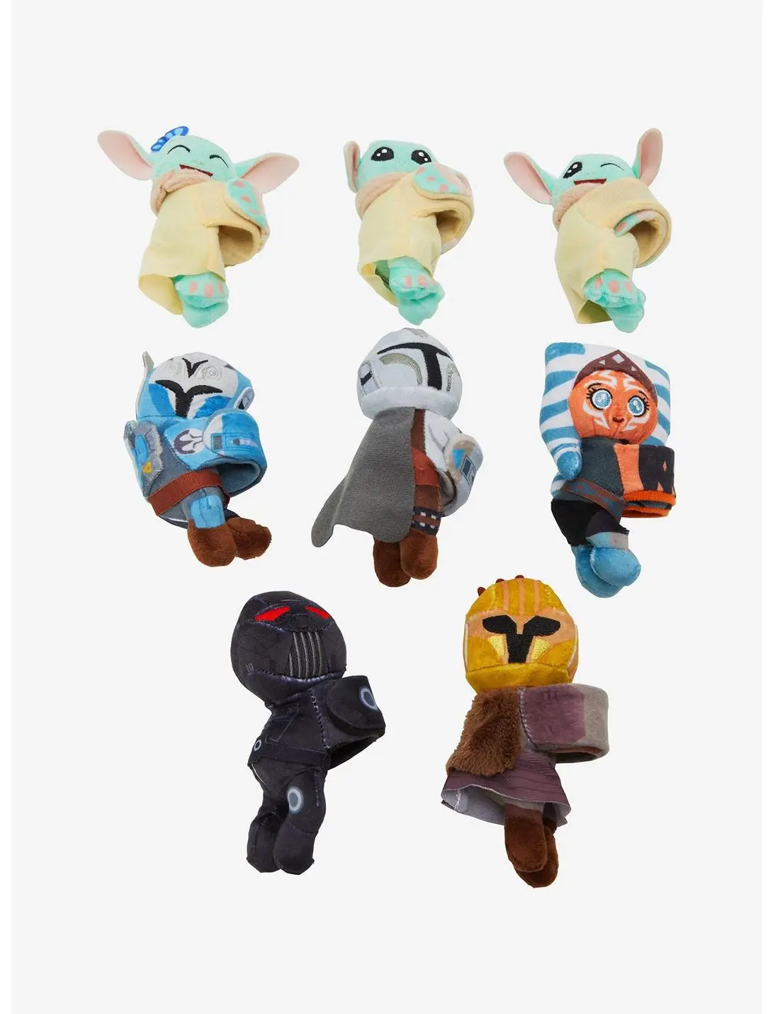 Star Wars The Mandalorian Cutie Cuff Blind Assorted Plush Bracelet