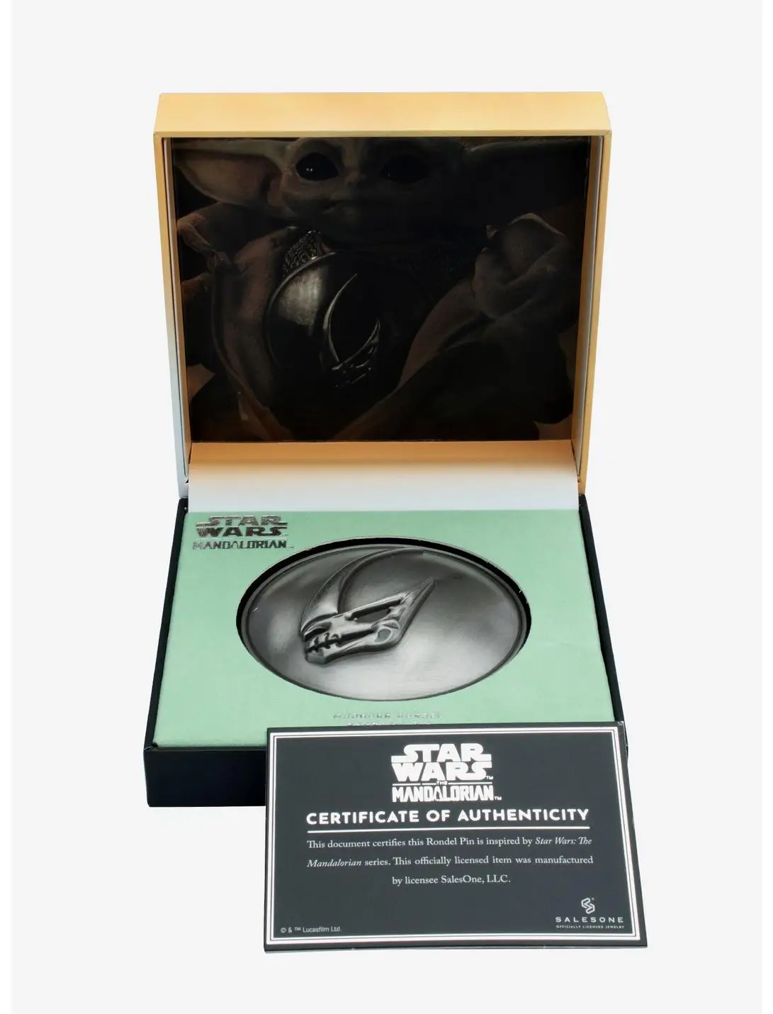 Star wars The Mandalorian Grogu Chest Plate Pin