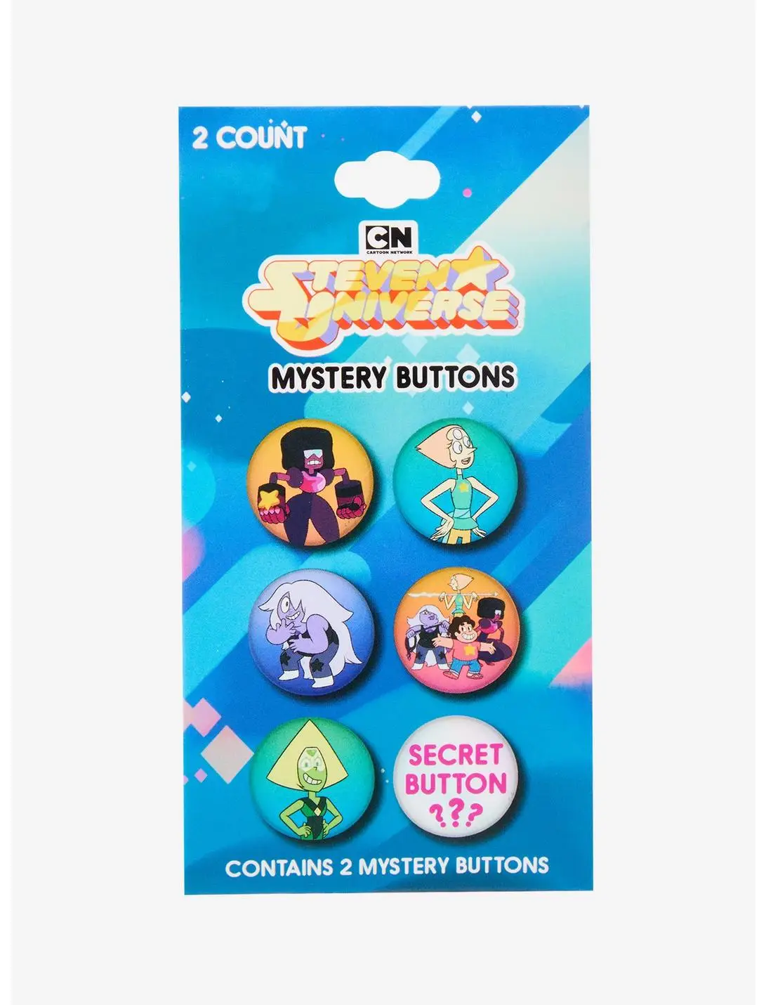 Steven Universe Circular Blind Box Button Set