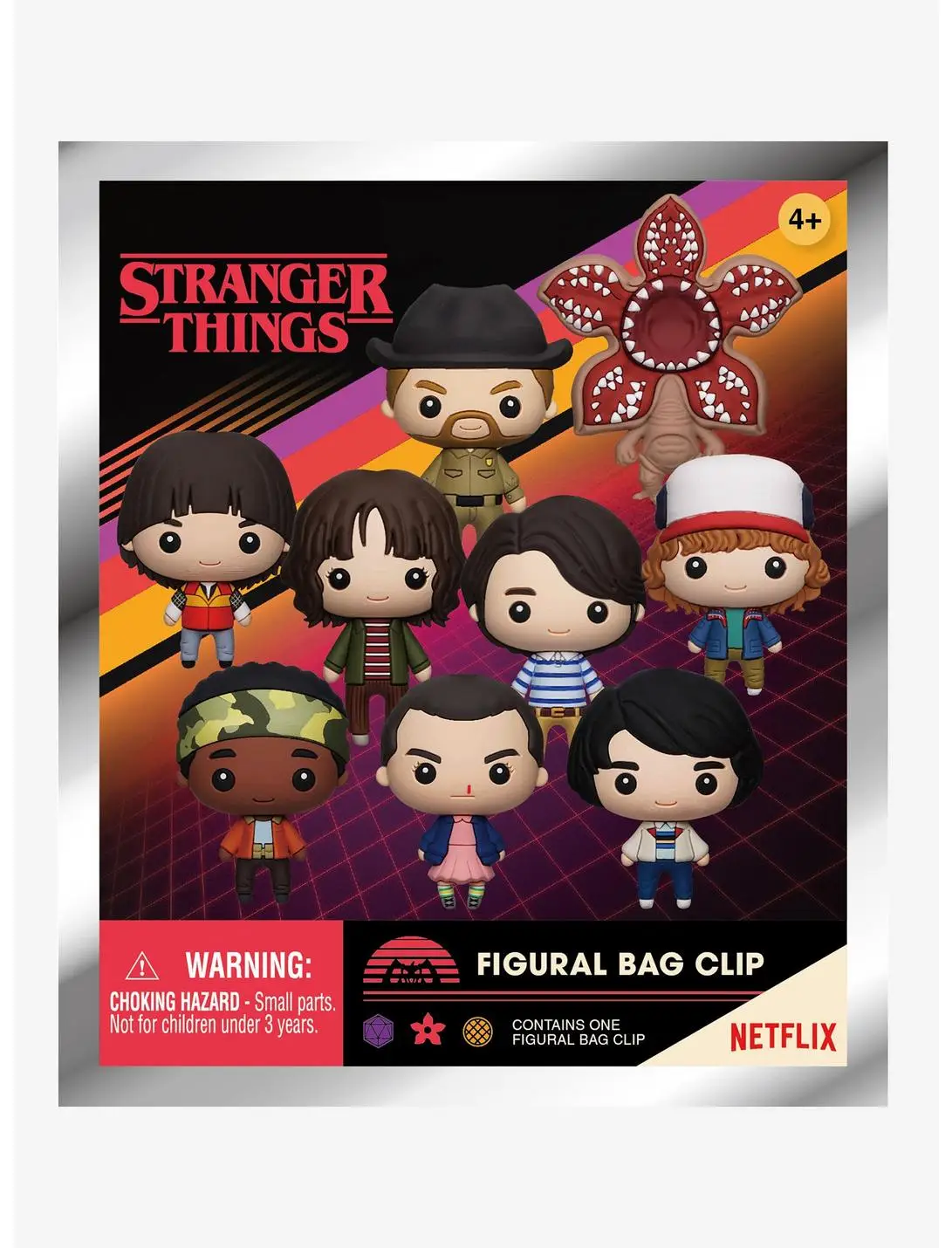 Stranger Things Characters Blind Bag Figural Bag Clip