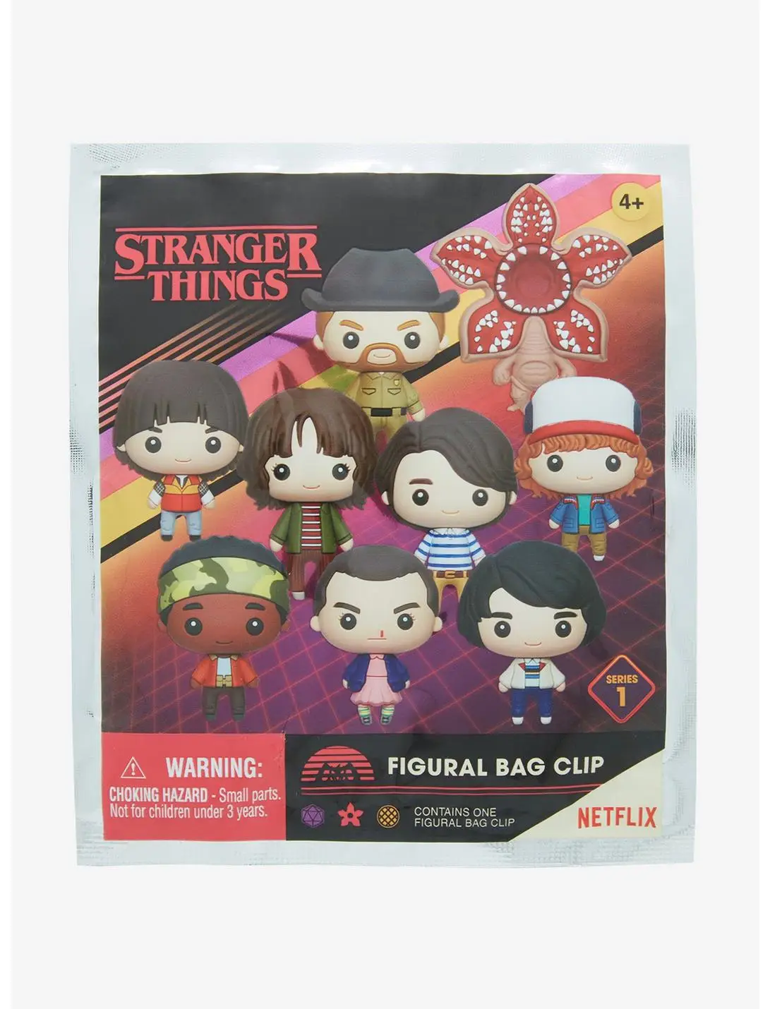 Stranger Things Characters Series 1 Blind Bag Figural Bag Clip