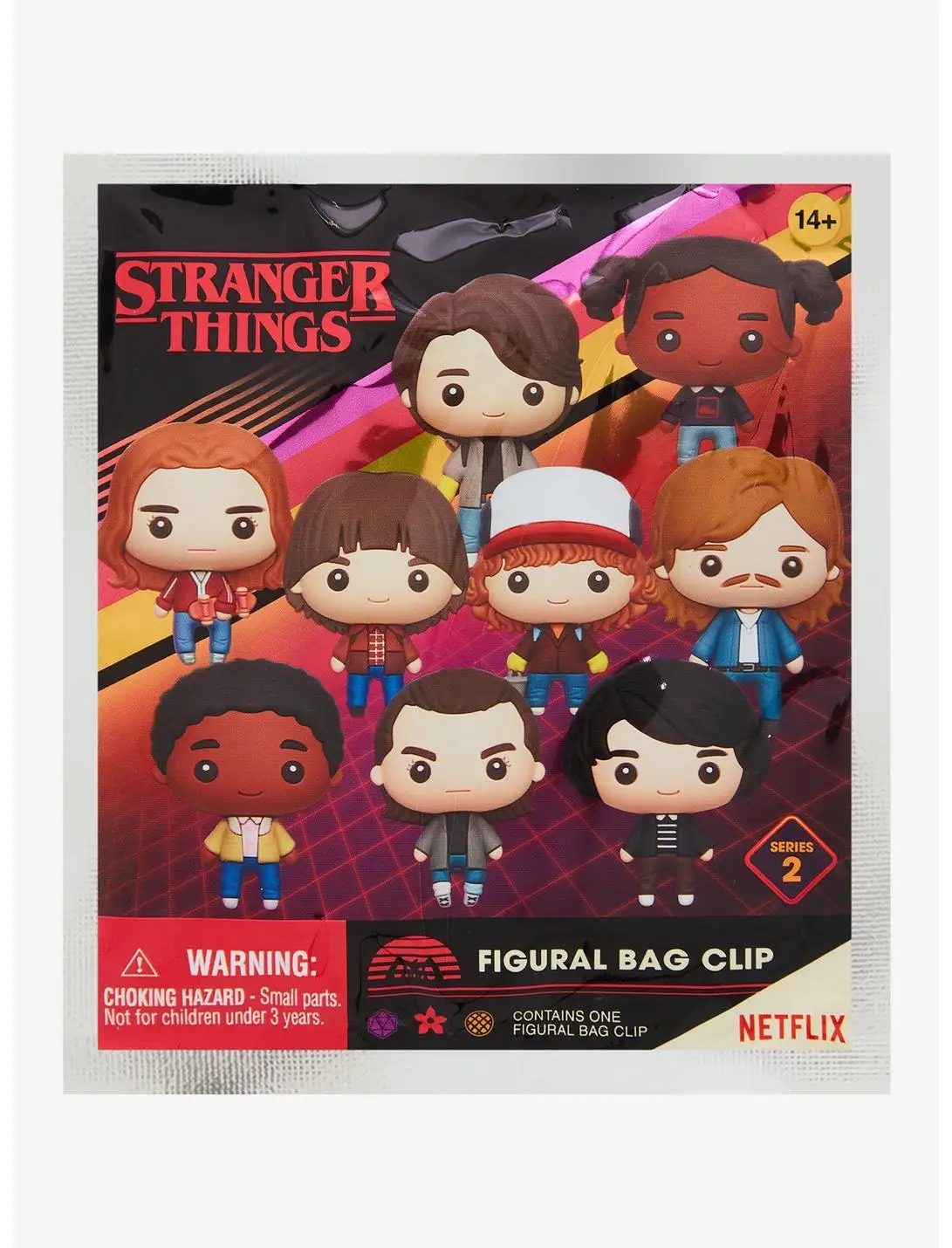 Stranger Things Characters Series 2 Blind Bag Figural Bag Clip