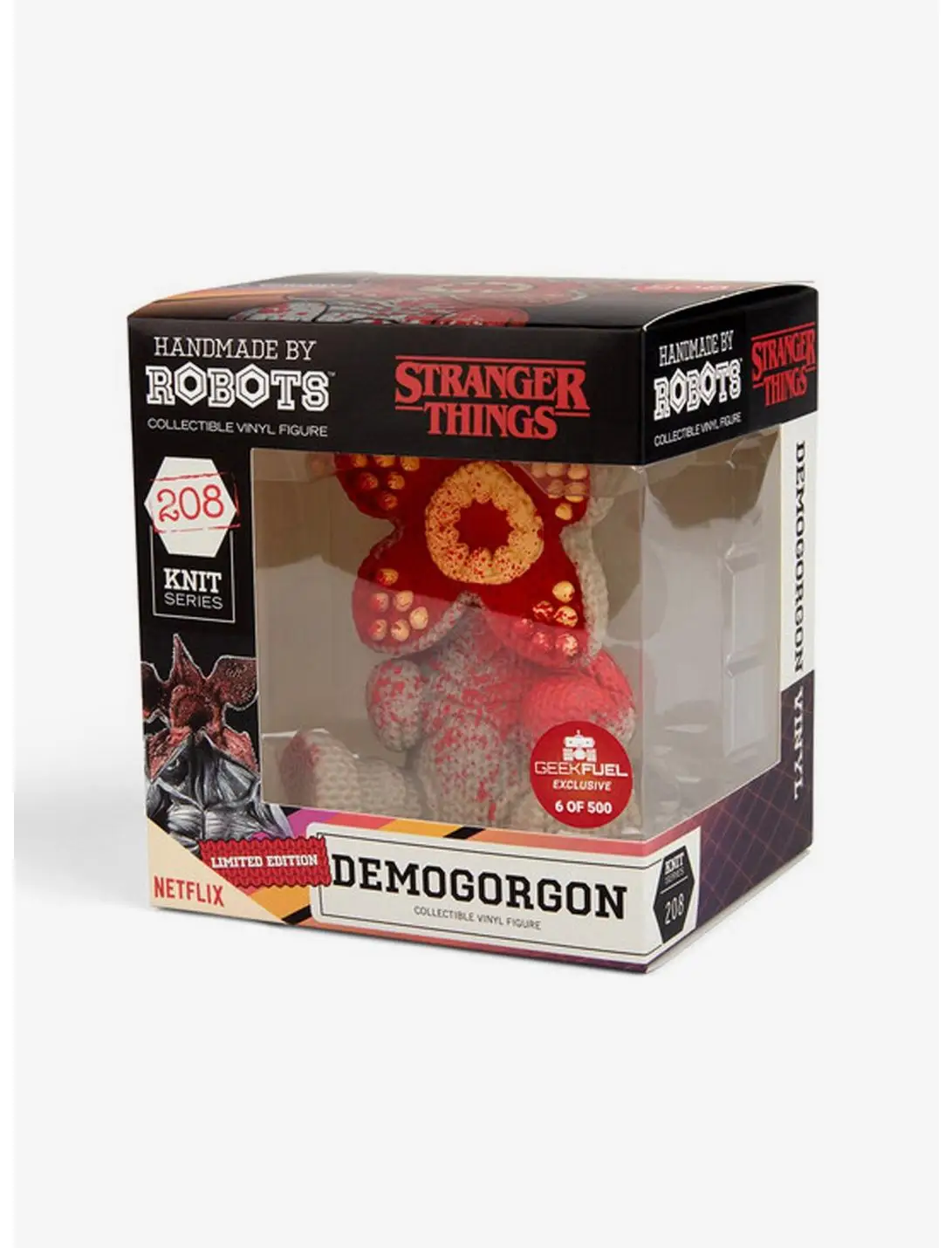 Stranger Things Demogorgon 208 Limited Edition Bloody Handmade by Robots Vinyl Figure